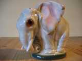 Ozonlampe -  Gruppe: Elefanter - H.G & Co. Formnr. 10262 Højde: 15cm