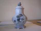 Ozonlampe - Vase Gruppe: Kongelig - Kongeligt porcelæn. Meget sjælden. Højde: 19½cm